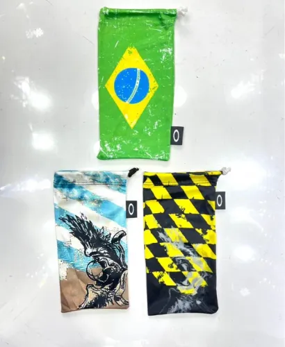 Capa para Óculos de Sol microbag OAKLEY  - Diversas Estampas - Novas