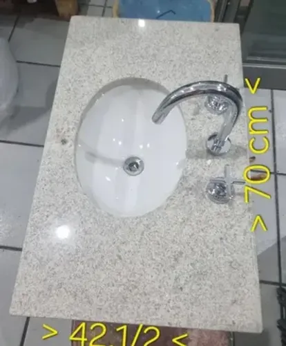 Pia banheiro pedra itaunas