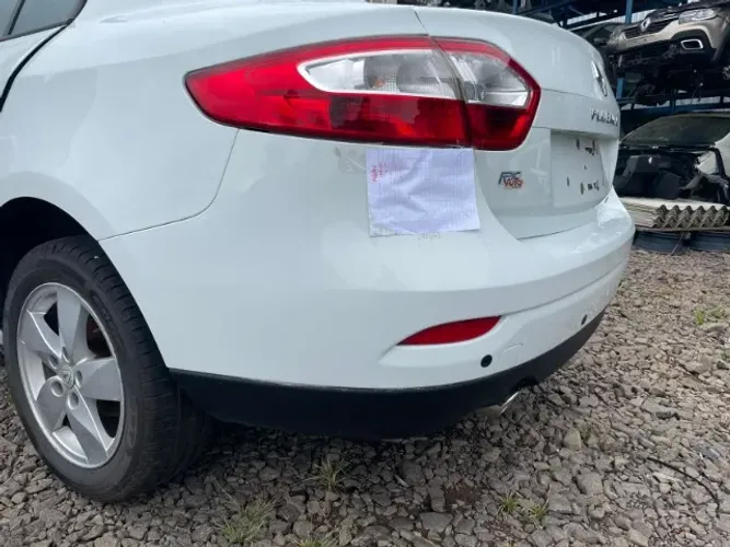 parachoque traseiro completo renault fluence 2013 2014