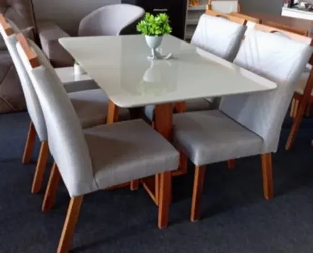 Mesa de jantar Simone 4  cadeiras