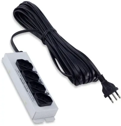 Protetor Elétrico 4 Tomadas 10 Metros Force Line