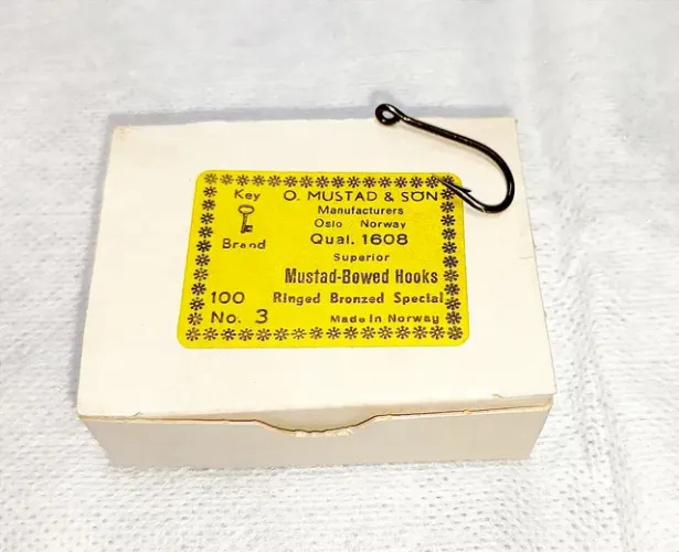 Anzol Mustad Norueguês original 1608 3