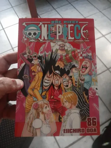 Mangá One Piece NR 86 + 2 Cards