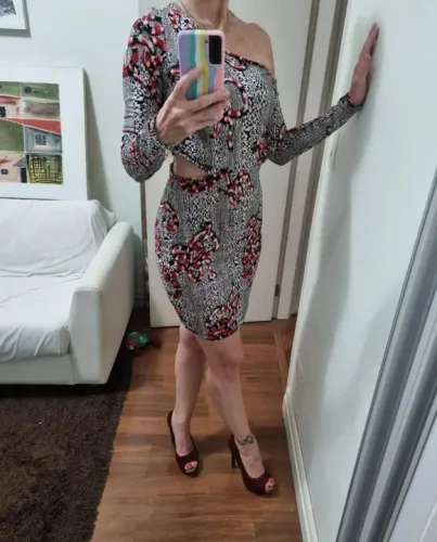 vestido novo triton manga comprida p