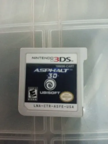Asphalt 3d jogo Nintendo 3ds game americano 