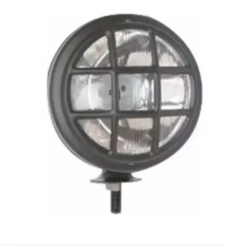 Farol Auxiliar Milha grande Redondo C/grade Metal 157mm Vf2114