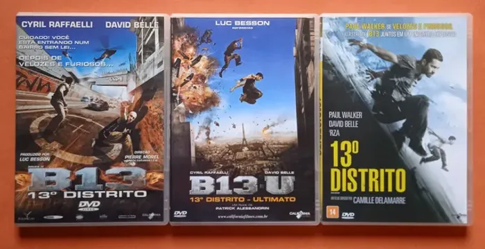 Dvd B13 + B13U + 13o. Distrito