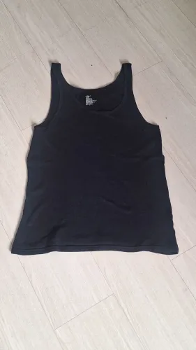 Camiseta preta malha GAP tam. L