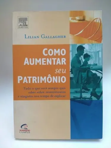Livro "Como Aumentar Seu Patrimonio" - acompanha CD