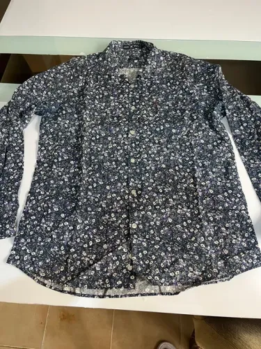 Camisa Social Manga Longa Floral polo play