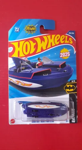 Hot Wheels Batman - 1966 Bat Boat, da série de TV clássica