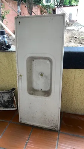 Tampo para pia cozinha bege 1,20x0,50