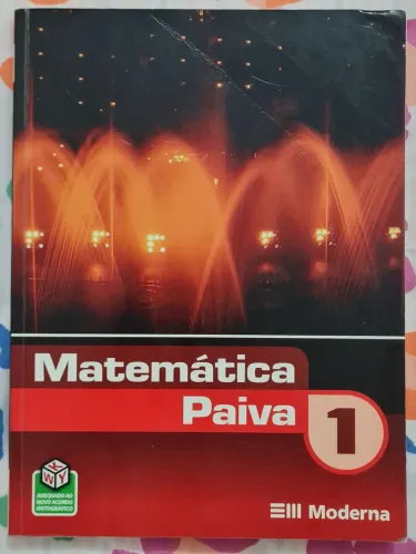 Livro Matemática Paiva volume 1 