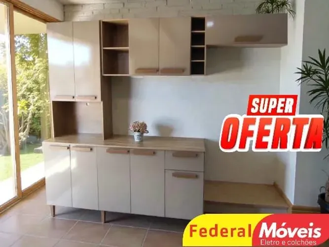 Armário de Cozinha 10 Portas venha pra federal imóveis
