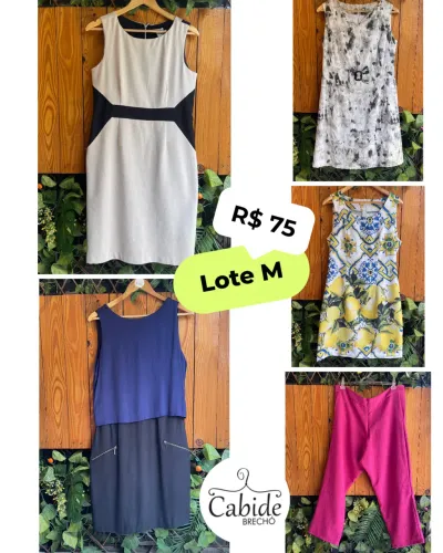 Lote roupas TAM M