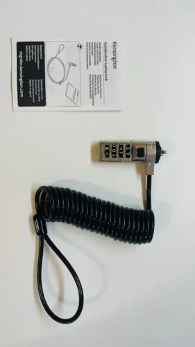 Kensington Laptop Combination Cable Lock - Letter Combination Lock (K64684US), Wordlock