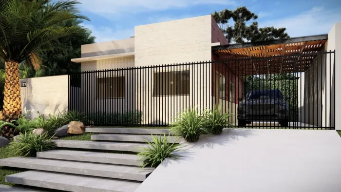 CASA INDIVIDUAL//TERRENO 300MT