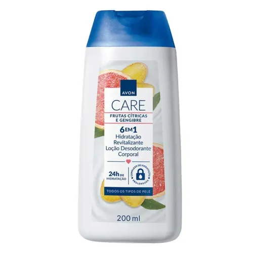 Loção Desodorante Corporal Avon Care Frutas Cítricas e Gengibre