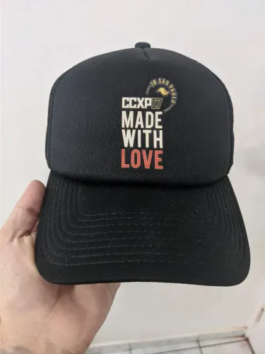 Boné CCXP 2017 New Era 9 Forty - In São Paulo Made White Love