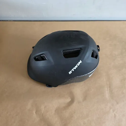 Capacete B-Twin Ciclista Usado em Boas Condições 