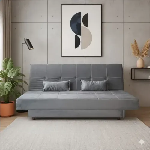 Novo De Fabrica SOFÁ CAMA Max Orthomax D28 Em Veludo 