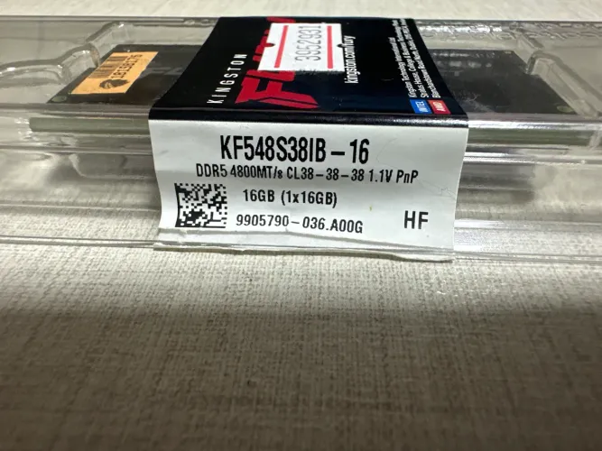 Memória KINGSTON Fury Impact 16GB 4800MHz DDR5