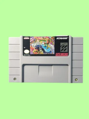 Cartucho Super Nintendo - Tartarugas Ninja