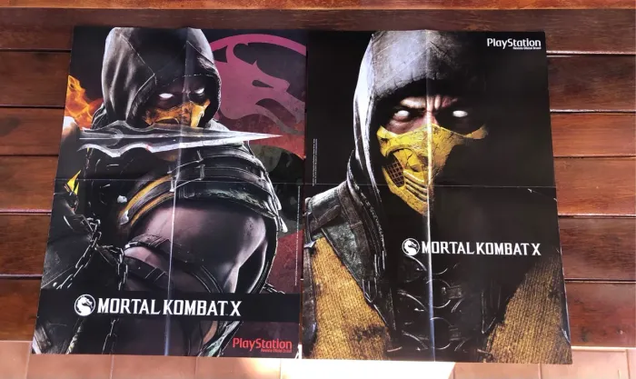 Pôster Mortal Kombat X - PlayStation