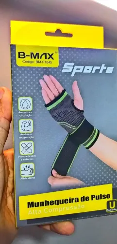 Munhequeira ajustável para treino