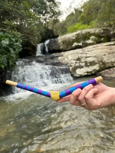 Tepi Customizado aplicador de Rapé personalizado pedras naturais