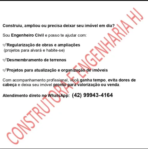 Regularização Habite-se Alvarás