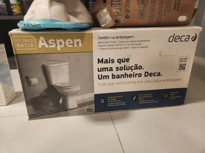 Kit Vaso Sanitário Deca - Kit Completo