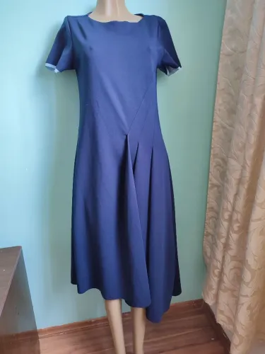 Vestido azul midi 