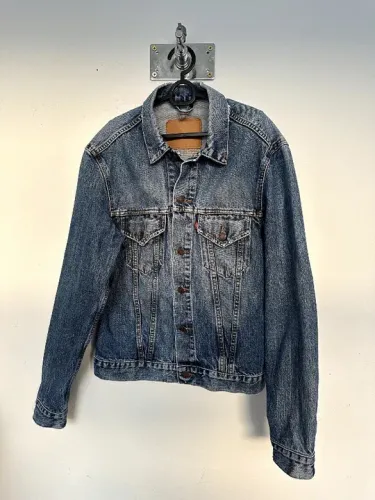 Levi's Trucker Original anos 90 sem bolsos laterais