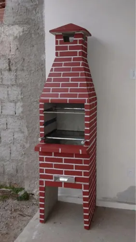 Churrasqueira de alvenaria