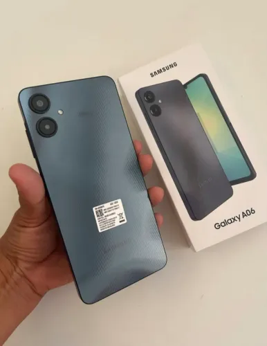 Samsung A06 - Azul Escuro - 128Gb - 4G Lacrado