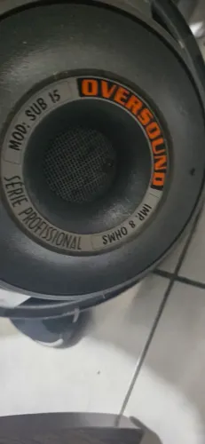 2 woofer Oversound 15 polegadas alta qualidade 99db