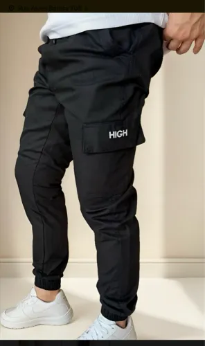 Calça jogger cargo HIGH 