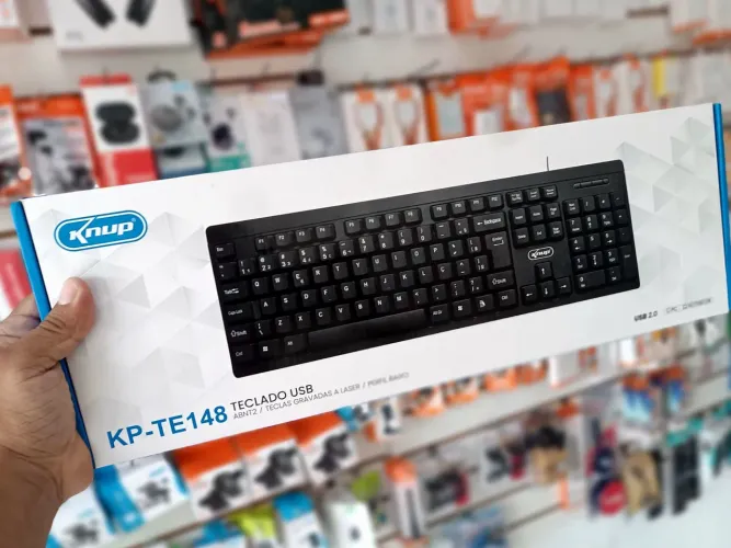 Teclado USB knup - entrega em São Luís e região