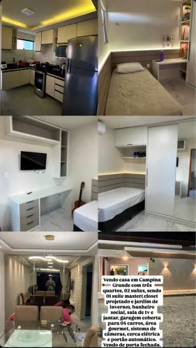 Vendo belíssima casa toda mobiliada.