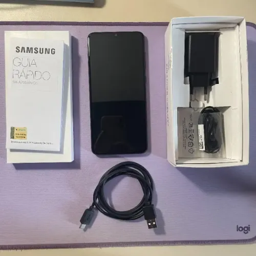 Celular smartphone Samsung A70 preto 128 gb