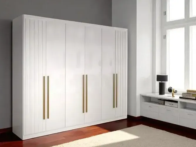 Super Oferta Guarda Roupa Maldivas Branco (PRODUTO NOVO DE LOJA)