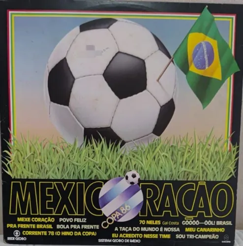Disco Vinil Copa 86 - 'México Coração'