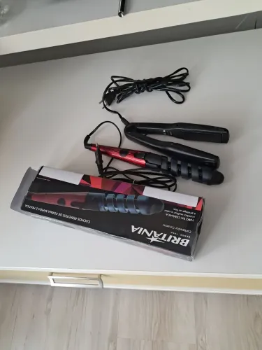 Kit de Beleza: Modelador de Cachos e Prancha