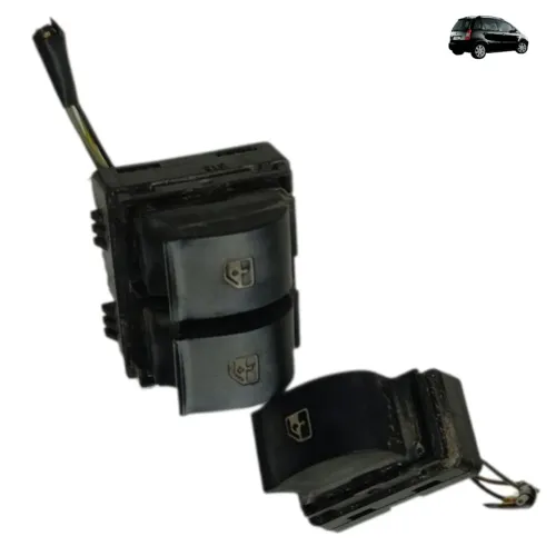 Kit botão vidro elétrico dianteiro Fiat Idea 2012 2013 2014