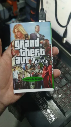 HD USB de 500gb lotado de jogos para Xbox 360 ou PS2.