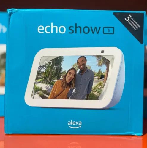 Echo Show 5 (3ª Geração) - Novo e Lacrado!