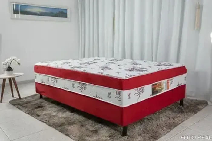 Cama Box de Casal Conjugada