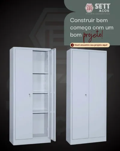 Armário de aço Pronta entrega 