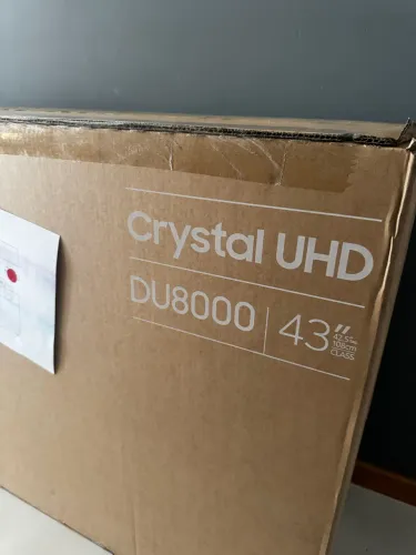 Smartv 43 Samsung Crystal UHD DU8000